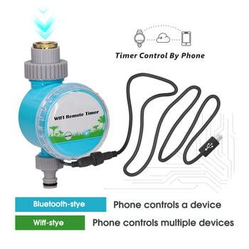 WiFi WiFi Wireless Smart Water Timer for Home Garden Αυτόματο τηλεχειριστήριο άρδευσης Συσκευή ποτίσματος φυτών θερμοκηπίου εξωτερικού χώρου