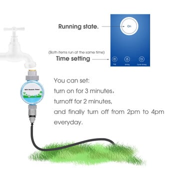 WiFi WiFi Wireless Smart Water Timer for Home Garden Αυτόματο τηλεχειριστήριο άρδευσης Συσκευή ποτίσματος φυτών θερμοκηπίου εξωτερικού χώρου