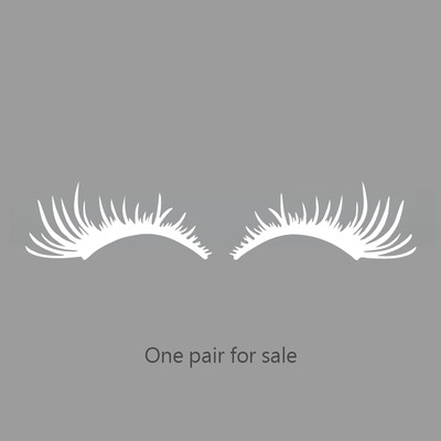 Naljepnice za trepavice na prednjim svjetlima automobila Kreativne i smiješne naljepnice za obožavatelje i ljubitelje crtića, visoke kvalitete za automobile, kamione, motocikle i prijenosna računala