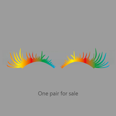 Naljepnice za trepavice na prednjim svjetlima automobila Kreativne i smiješne naljepnice za obožavatelje i ljubitelje crtića, visoke kvalitete za automobile, kamione, motocikle i prijenosna računala