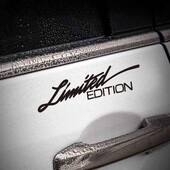 Kreativni tekst Ograničeno izdanje Personalizirane naljepnice za automobil kreativne i smiješne naljepnice za obožavatelje i ljubitelje crtića, visoke kvalitete za kamione