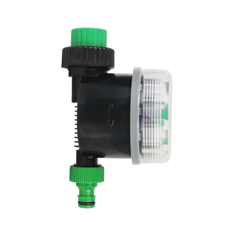 Elektronički mjerač vremena za vodu s dva kotača Automatski regulator za navodnjavanje u vrtu Kuglasti ventil Zeleni sustav za navodnjavanje kap po kap Radi na baterije