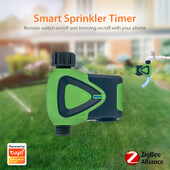 Tuya ZigBee 3.0 Sprinkler Timer Vrt Automatsko navodnjavanje Navodnjavanje Timer Inteligentni vremenski ventili Upravljač