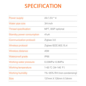 Tuya ZigBee 3.0 Sprinkler Timer Garden Αυτόματο πότισμα Χρονοδιακόπτης άρδευσης Έξυπνος ελεγκτής βαλβίδων χρονισμού