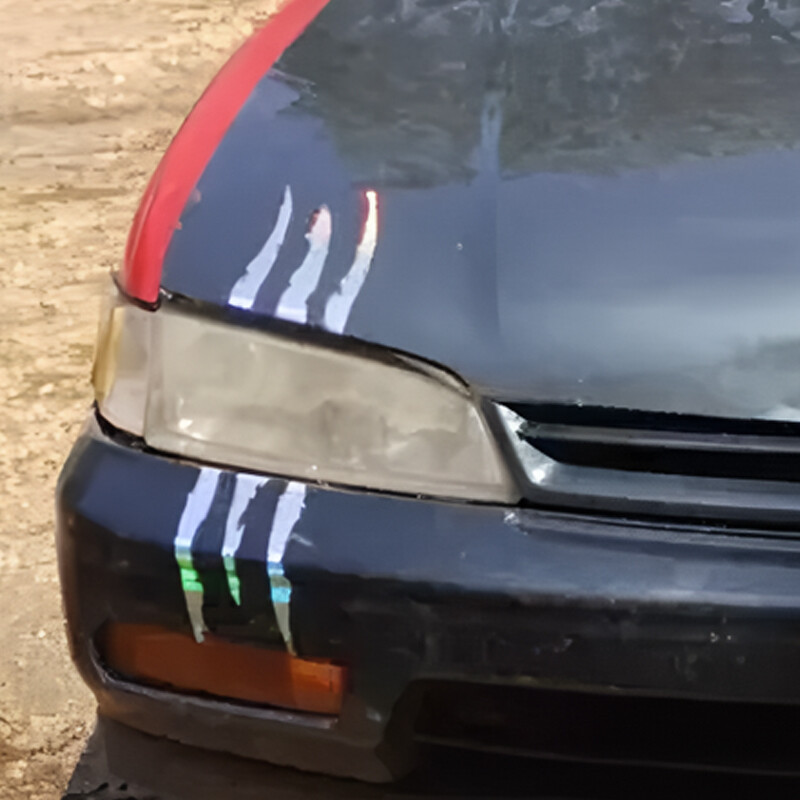 Šaunūs trijų nagų ženklų kūrybingi ir juokingi lipdukai animacinių filmų gerbėjams ir mėgėjams, aukštos kokybės automobilių sunkvežimiams, motociklams ir nešiojamiesiems kompiuteriams