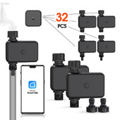 WIFI Bluetooth vremenski regulator navodnjavanja Programabilna automatska slavina za prskalice, crijevo za raspršivače, kontroler izlaznog ventila