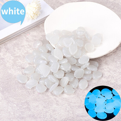 10 kom/lot Svjetleći kamenčići Kamenje Vrtni ukrasi Kamen koji svijetli u mraku Vrt Za šetnice Dekoracije akvarija