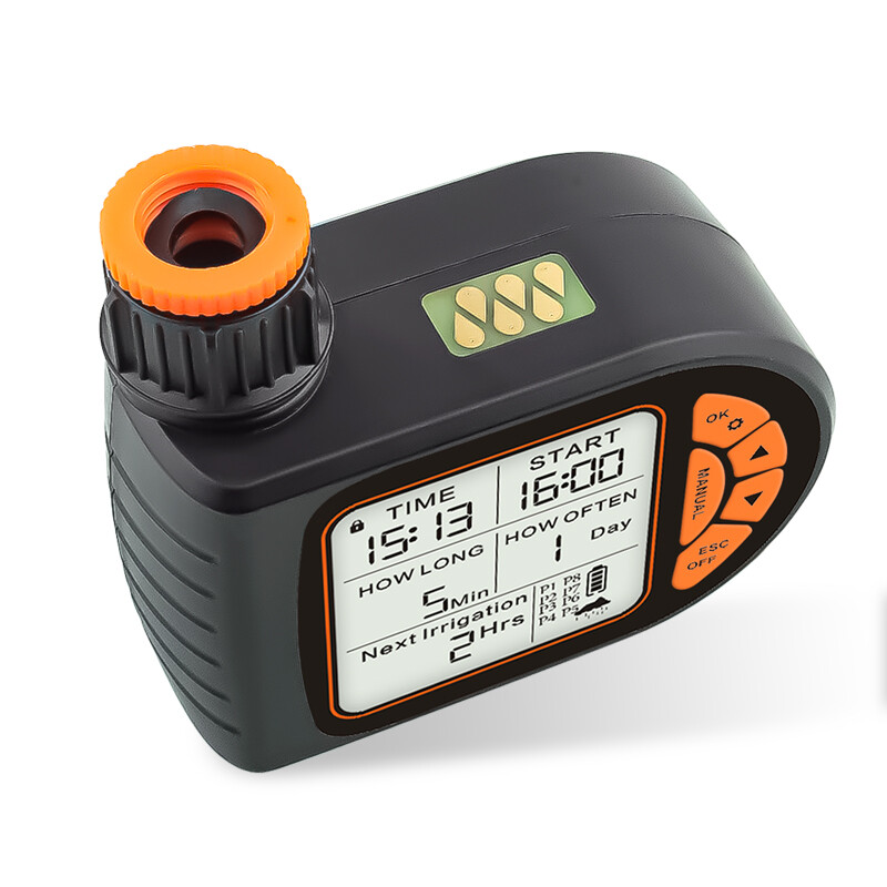 Rain Seer LCD zaslon Vodootporan Vodootporan IP65 Navodnjavanje kućnog vrta Rainal Timer Automatski upravljač Funkcija automatskog zaključavanja