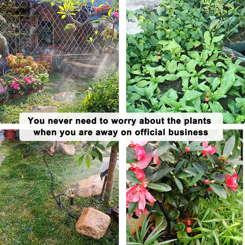 Inteliģents LCD ekrāns dārza apūdeņošanas vadības ierīce Automātiska ūdens taupīšanas apūdeņošanas kontrolieris āra augu laistīšanas taimeris