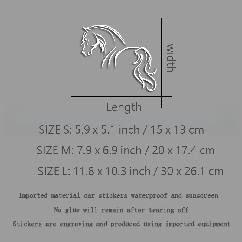 Nepaklausīgs un augstprātīgs zirgs, radošas un smieklīgas uzlīmes multfilmu faniem un mīļotājiem, augstas kvalitātes automašīnu kravas automašīnām, motocikliem un klēpjdatoriem