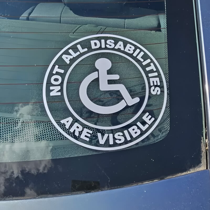 Ne visos negalios matomos Kūrybiški ir juokingi lipdukai animacinių filmų gerbėjams ir mėgėjams, aukštos kokybės automobilių sunkvežimiams, motociklams ir nešiojamiesiems kompiuteriams