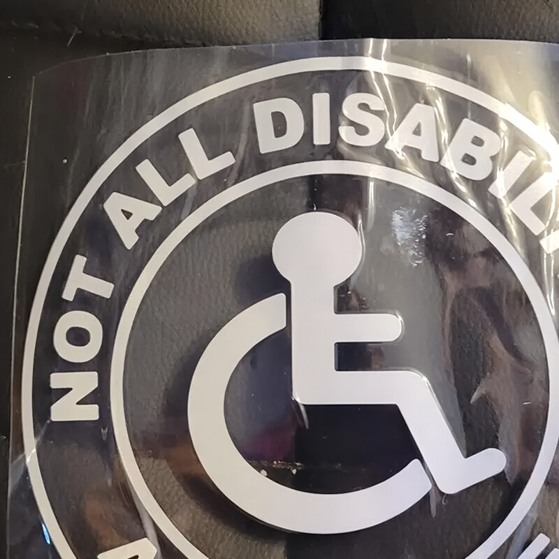 Ne visos negalios matomos Kūrybiški ir juokingi lipdukai animacinių filmų gerbėjams ir mėgėjams, aukštos kokybės automobilių sunkvežimiams, motociklams ir nešiojamiesiems kompiuteriams