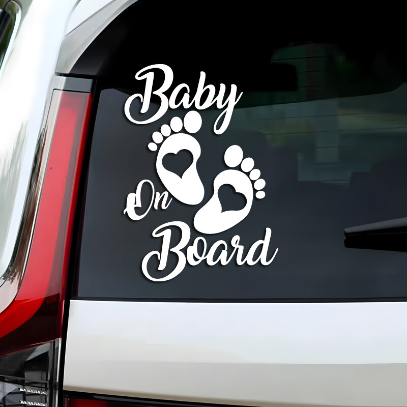 Lūdzu, piedodiet man, ja mazulis atrodas automašīnā radošas un smieklīgas uzlīmes multfilmu cienītājiem un mīļotājiem, augstas kvalitātes automašīnu kravas motocikliem