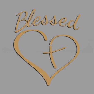 Blažena ljubav u kombinaciji s križnim kreativnim i smiješnim naljepnicama za obožavatelje i ljubitelje crtića, visoke kvalitete za automobile, kamione, motocikle i prijenosna računala