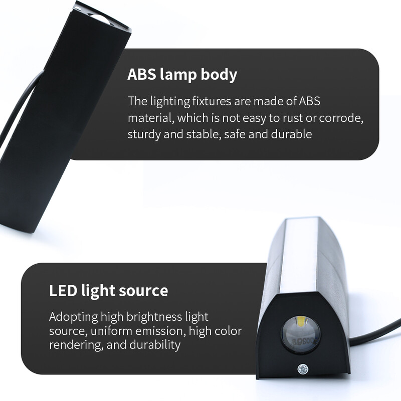 Fali lámpa LED lámpa 10 W LED fali lámpa AC85-265V IP66 Vízálló mozgásérzékelő Világítás Dekoráció Kívülről Otthonra