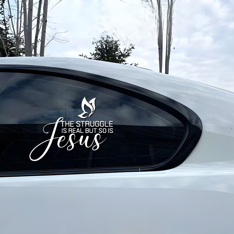 BORBA JE STVARNA, ALI JE STVARNA I kreativne i smiješne naljepnice za obožavatelje i ljubitelje crtića, visoke kvalitete za automobile, kamione, motocikle i prijenosna računala