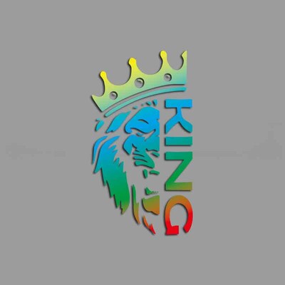 Biedējoša lauvas galva ar radošām un smieklīgām uzlīmēm multfilmu cienītājiem un mīļotājiem, augstas kvalitātes automašīnu kravas automašīnām, motocikliem un klēpjdatoriem