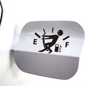 Augsts degvielas patēriņš un aiziet prom smieklīgas un interesantas darbības uzlīmes radošas un smieklīgas uzlīmes multfilmu faniem un mīļotājiem, augstas kvalitātes