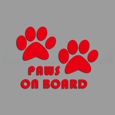 Smieklīgas, smieklīgas suņu ķepas radošas un smieklīgas uzlīmes multfilmu faniem un mīļotājiem, augstas kvalitātes automašīnu kravas automašīnām, motocikliem un klēpjdatoriem