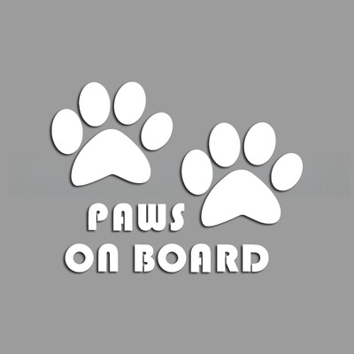 Smieklīgas, smieklīgas suņu ķepas radošas un smieklīgas uzlīmes multfilmu faniem un mīļotājiem, augstas kvalitātes automašīnu kravas automašīnām, motocikliem un klēpjdatoriem