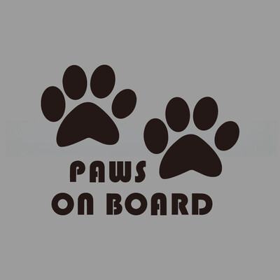 Smieklīgas, smieklīgas suņu ķepas radošas un smieklīgas uzlīmes multfilmu faniem un mīļotājiem, augstas kvalitātes automašīnu kravas automašīnām, motocikliem un klēpjdatoriem