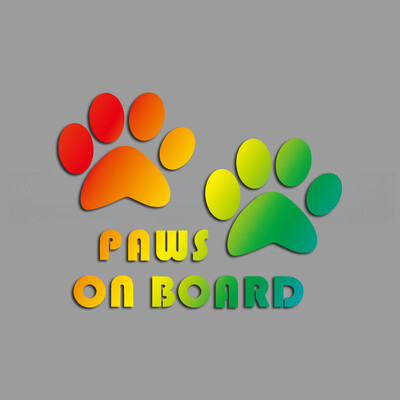 Smieklīgas, smieklīgas suņu ķepas radošas un smieklīgas uzlīmes multfilmu faniem un mīļotājiem, augstas kvalitātes automašīnu kravas automašīnām, motocikliem un klēpjdatoriem