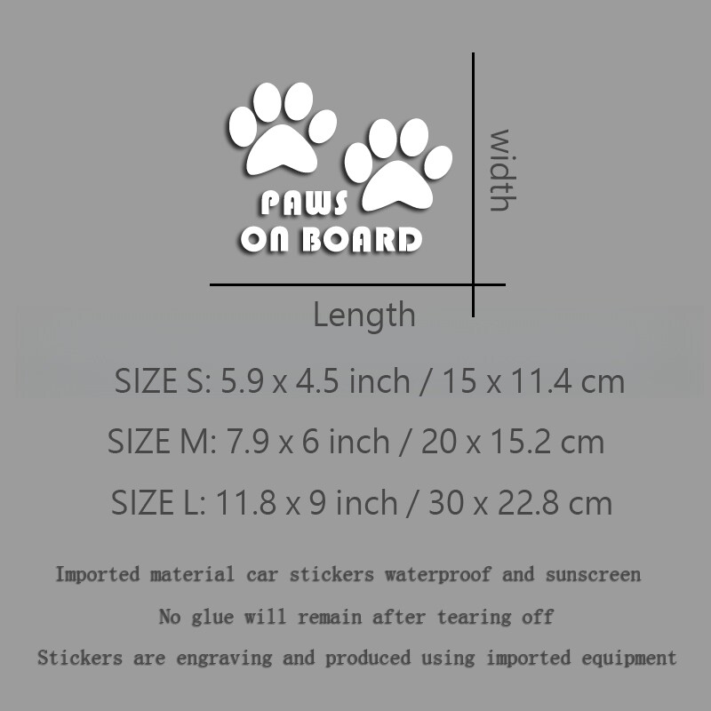 Smieklīgas, smieklīgas suņu ķepas radošas un smieklīgas uzlīmes multfilmu faniem un mīļotājiem, augstas kvalitātes automašīnu kravas automašīnām, motocikliem un klēpjdatoriem