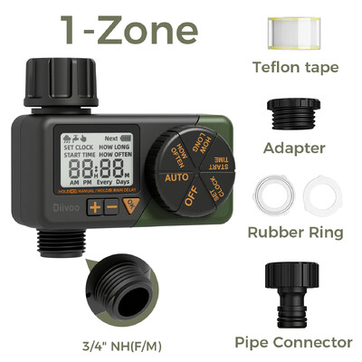 Diivoo drėkinimo vandens laikmatis sodo automatinis lašelinio laistymo valdiklis su automatine laistymo sistema namų šiltnamiui