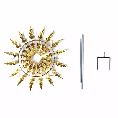 Kinetic Art Vējmašīnas metāla vējdzirnavu dārza dekorēšana āra vēja ķērējs Dreamcatcher vēja zvani Mūsdienīgs mājas dekors