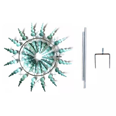 Kinetic Art Vējmašīnas metāla vējdzirnavu dārza dekorēšana āra vēja ķērējs Dreamcatcher vēja zvani Mūsdienīgs mājas dekors