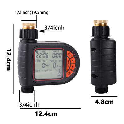 Išmanusis LCD ekrano laikmatis Automatinis valdymo prietaisas Drėkinimo valdiklis Skaitmeninis laikmatis Maišytuvo laikmatis Automatinis laistymo įrenginio vanduo