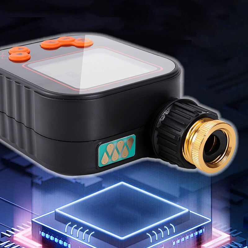 Išmanusis LCD ekrano laikmatis Automatinis valdymo prietaisas Drėkinimo valdiklis Skaitmeninis laikmatis Maišytuvo laikmatis Automatinis laistymo įrenginio vanduo