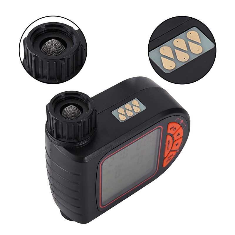 Išmanusis LCD ekrano laikmatis Automatinis valdymo prietaisas Drėkinimo valdiklis Skaitmeninis laikmatis Maišytuvo laikmatis Automatinis laistymo įrenginio vanduo