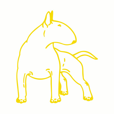 Automašīnas uzlīme Vinila 12,3*14cm Bulterjers Suns Jautrs Suns Personiskā uzlīme uz Automašīnas Smieklīgas 3D Uzlīmes Motocikla Uzlīmes Automašīnu stils