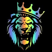 LYKX Die-Cut Lion ar kroņa automašīnas uzlīmi ūdensizturīgiem auto dekoriem uz bufera aizmugurējā loga vinila uzlīmes