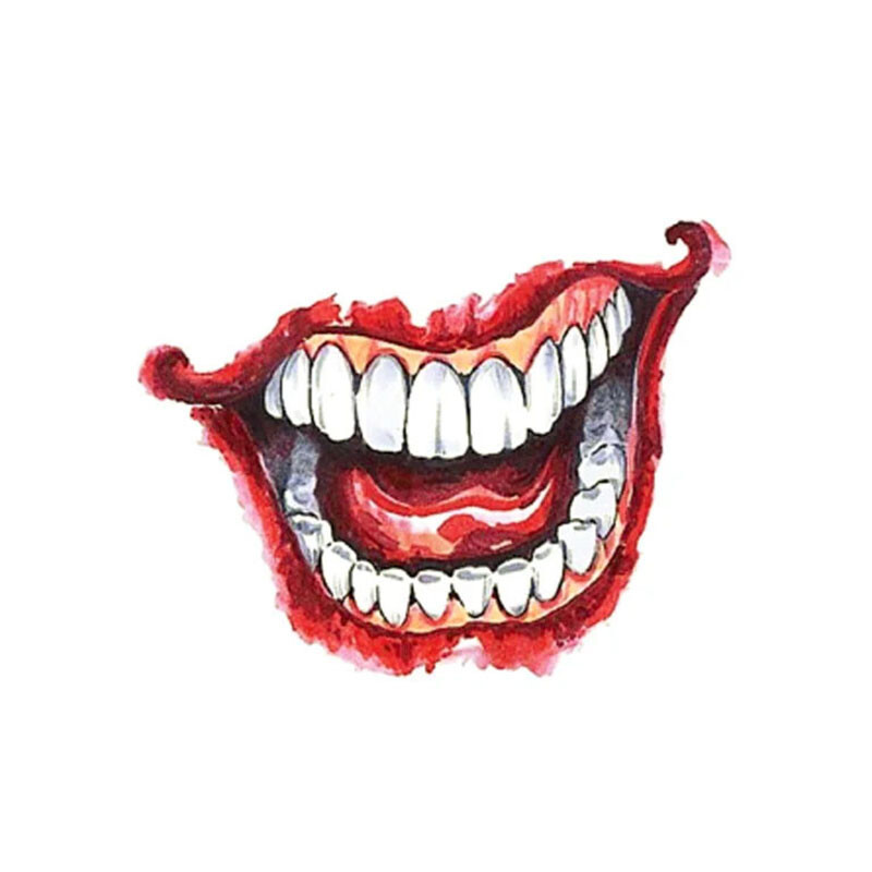 Joker Horrible Devil Laugh Auto uzlīme velosipēda motociklam klēpjdatoram ķiverei bagāžnieka sienai vinila uzlīmes Dekorācijas piederumi