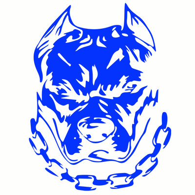 Motocikla uzlīme buldogs Atstarojošs auto dizains Moto Auto Decal Smieklīgs JDM Vinila Auto aksesuāri 14,4X19cm