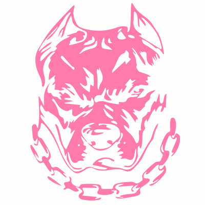 Motocikla uzlīme buldogs Atstarojošs auto dizains Moto Auto Decal Smieklīgs JDM Vinila Auto aksesuāri 14,4X19cm