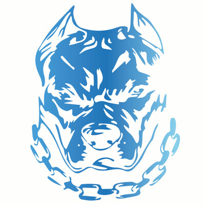 Motocikla uzlīme buldogs Atstarojošs auto dizains Moto Auto Decal Smieklīgs JDM Vinila Auto aksesuāri 14,4X19cm