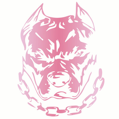 Motocikla uzlīme buldogs Atstarojošs auto dizains Moto Auto Decal Smieklīgs JDM Vinila Auto aksesuāri 14,4X19cm