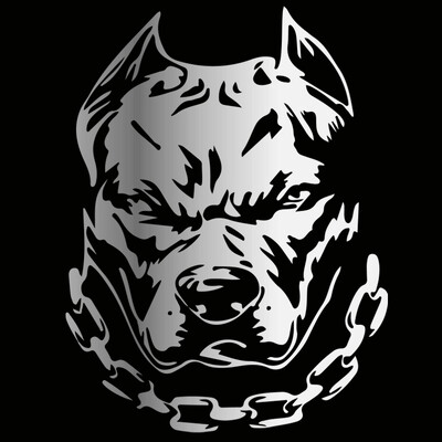 Motocikla uzlīme buldogs Atstarojošs auto dizains Moto Auto Decal Smieklīgs JDM Vinila Auto aksesuāri 14,4X19cm