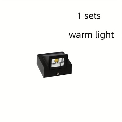 LED alumīnija ūdensnecaurlaidīga sienas lampa, moderns āra sienas mazgātājs, 5 W sienas stiprinājums āra drošības apgaismojumam