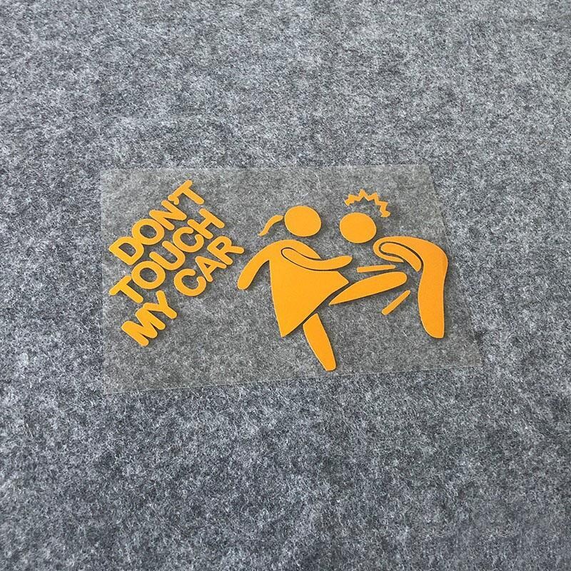 ne diraj moj auto naljepnice Personality scratch shade reflektirajuće ukrasne naljepnice