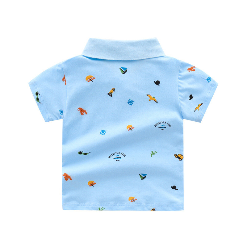 Pārdošanas laivu zēnu polo Tkrekls Vasaras Kokvilnas Kvalitatīvi Toddler Topi T-krekli Bērnu Krekli Bērnu Apģērbi