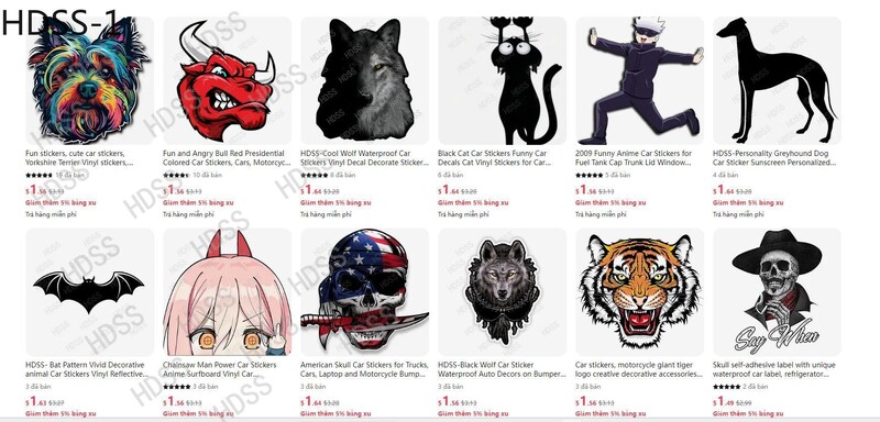 HDSS-Zanimljive naljepnice za auto s prstima, jezičak za ukrašavanje ogrebotina na automobilu, zabavne vinilne naljepnice za automobilske dijelove, vodootporne naljepnice s crtanim filmovima