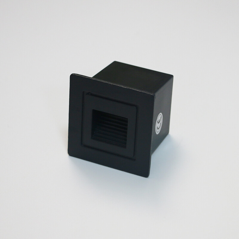 Įleidžiamas kampinis sieninis šviestuvas išorinis sodo apšvietimas IP65 vandeniui atsparus sieninis šviestuvas požeminis LED laiptų šviestuvas lauko kojinis žibintas