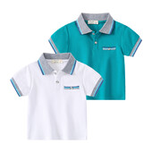 Vasaras bērnu polo krekli kokvilnas audums, kvalitatīvs toddler t-krekls bērnu krekls bērniem bērnu apģērbs