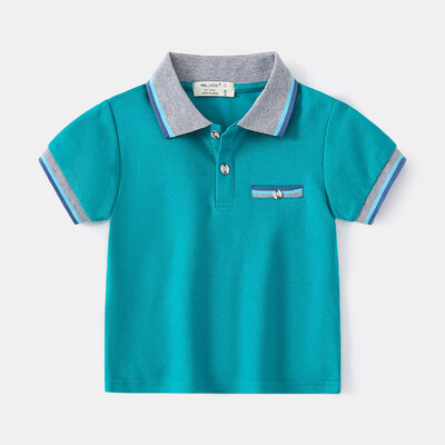 Vasaras bērnu polo krekli kokvilnas audums, kvalitatīvs toddler t-krekls bērnu krekls bērniem bērnu apģērbs