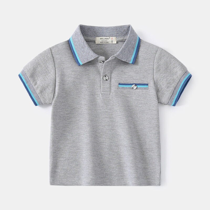 Ljetne dječje polo majice Kvalitetna pamučna tkanina Majice za malu djecu Majice kratkih rukava za djecu Dječja dječja odjeća