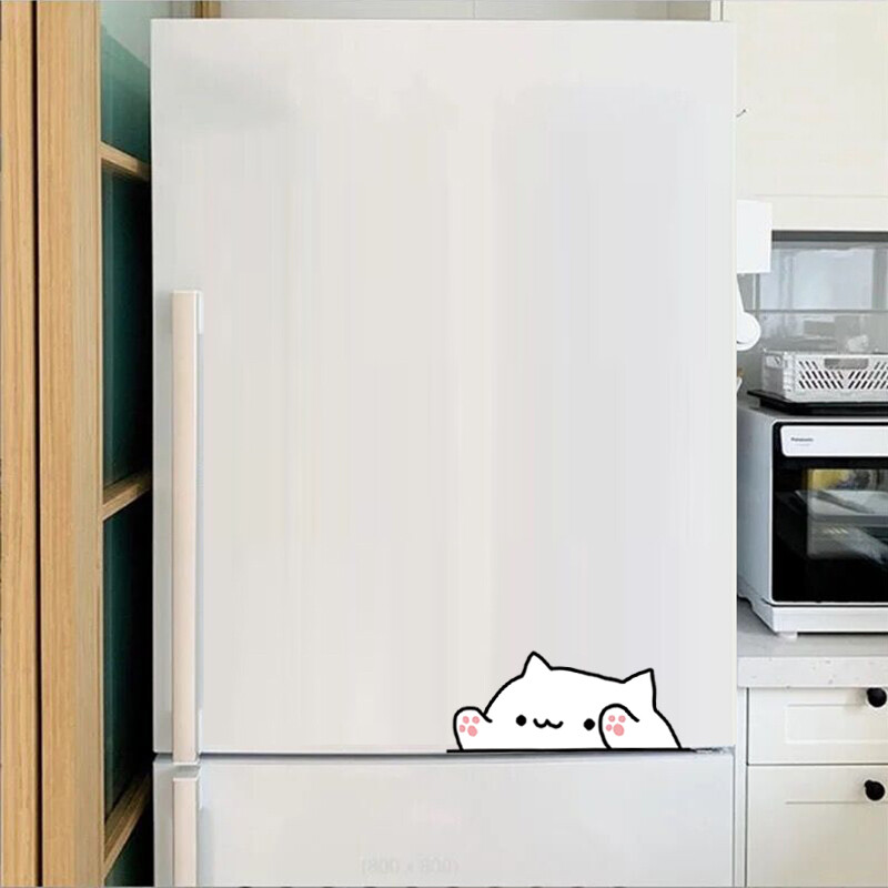 Bongo mačka naljepnica naljepnica naljepnica za branik za zid odbojnika prozora automobila Automobil Kamion Kombi SUV prozorski zid Dodaci za automobil